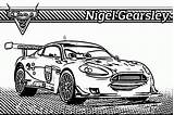 Coloring Gearsley Nigel Cars Pages Francesco Related Popular Coloringhome sketch template