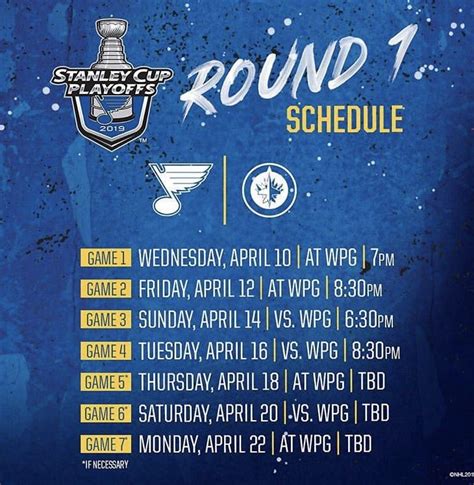 game schedule    rstlouisblues
