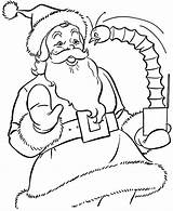 Santa Coloring Claus Pages Printable Christmas Kids Gift Colouring Box Toy Printables Gif Print Surprising Elves Scribblefun Printing Help sketch template