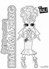 Hairmazing Hairdorables sketch template