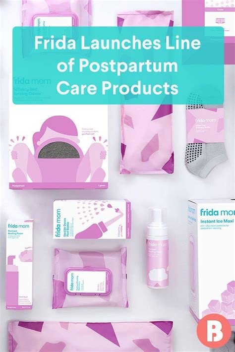 frida launched a line of postpartum care products so you