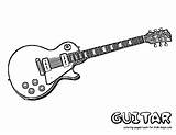 Guitar Coloring Pages Kids Rock Guitars Electric Yescoloring Sheet Roll Printable Print Music Instruments Star Colouring Guitarra Musical Cool Instrument sketch template