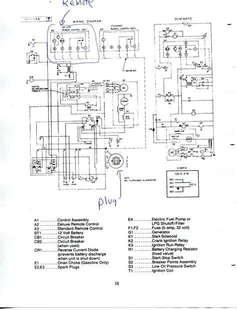 wiring diagram  onan generator