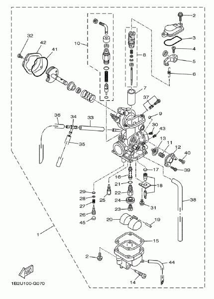 yamaha ttr  carburetor diagram diagram