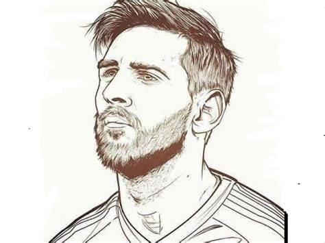 lionel messi coloring pages coloringpagesonlycom