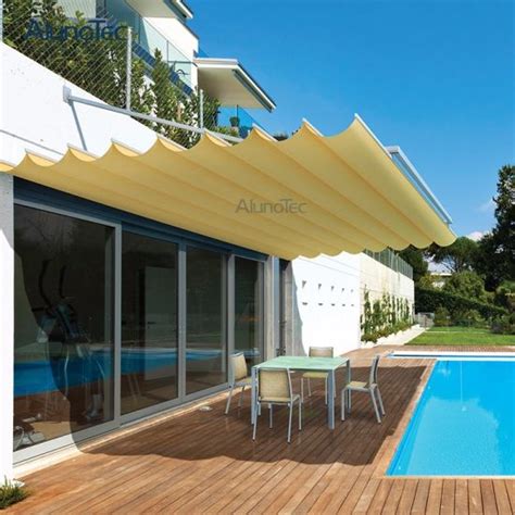 china outdoor balcony automatic retractable awning easy  install china awning retractable