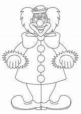 Pagliacci Carnevale Pianetabambini Pagliaccio Clown Stampare Calendari Disegnare sketch template