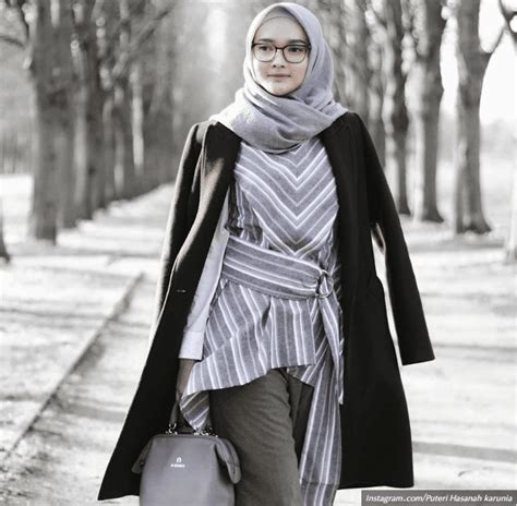 tren fashion hijab  musim dingin