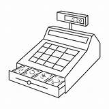 Cashbox sketch template