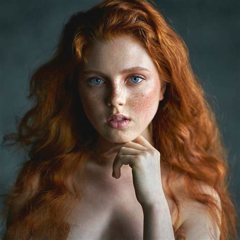 ️ Redhead Beauty ️ Rotes Haar Rothaarige Mit Sommersprossen Schöne