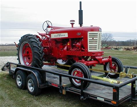 restored farmall  tractor  sale