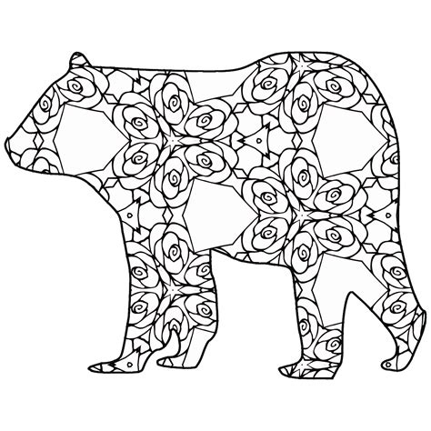 coloring pages  geometric animal coloring book