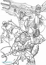 Greek Mythology Coloring Pages Mythical Goddess Printable Gods Drawings Adults Kids Pau Norse Creatures God Goddesses Color Mythological Deviantart Sheets sketch template