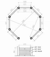 Gazebo Plans Octagon Ft Pergola Floor Designs Roof Diy Build Choose Board Top sketch template