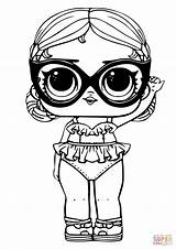 Lol Coloring Vacay Pages Babay Doll sketch template