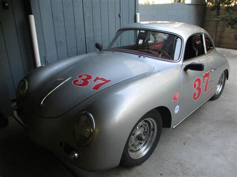 porsche  coupe vintage race car