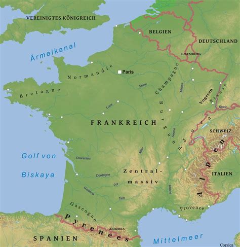 frankreich karten freeworldmapsnet