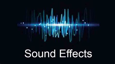 how to add sound effects to video