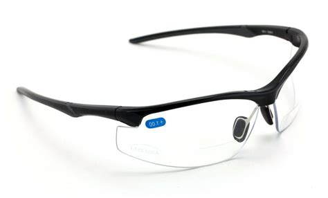 bifocal reader performance protective safety glasses clear lens