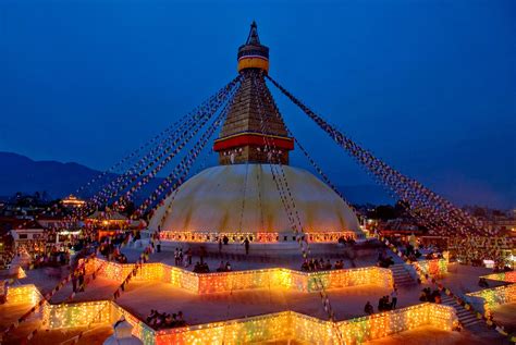 boudhanath  spiritual place  kathmandu nepal