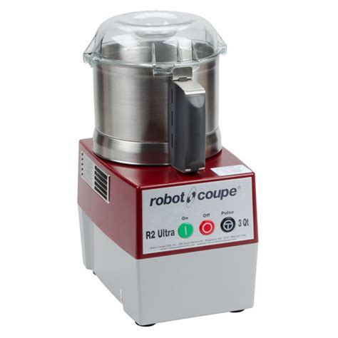 robot coupe ru ultra  food processor   qt stainless steel bowl  hp plant based pros