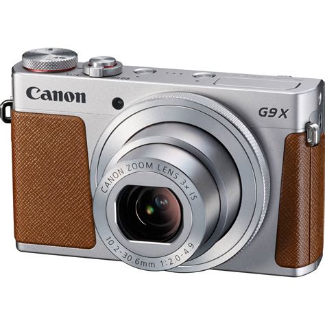 canon powershot   digital camera silver  bh photo