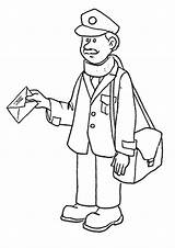 Postman Helpers Helper Coloringpages7 sketch template