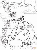 Jack Beanstalk Coloring Giant Pages Printable Jasper Drawing Book Print Puzzle sketch template