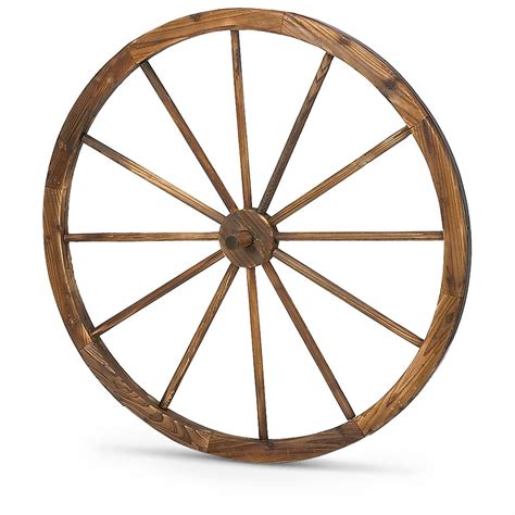 wooden wagon wheel  decorative accessories  sportsmans