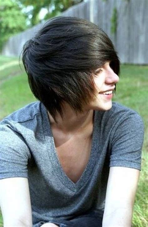 emo hairstyles for guys with thick wavy hair hair