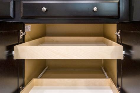 kitchen pull  trays   cabinet design