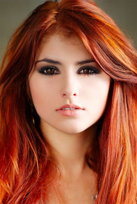 i love this hair color long layered haircuts in 2019 redheads with brown eyes redhead