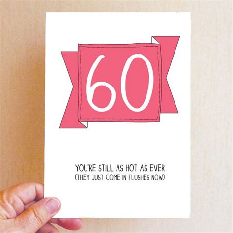 60th Birthday Cards For Her Card Design Template