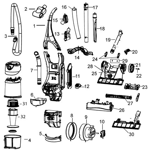 wiring diagram vacuum cleaner kenmore  upright vacuum parts sears partsdirect hoover