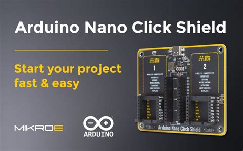 arduino nano click shield blog
