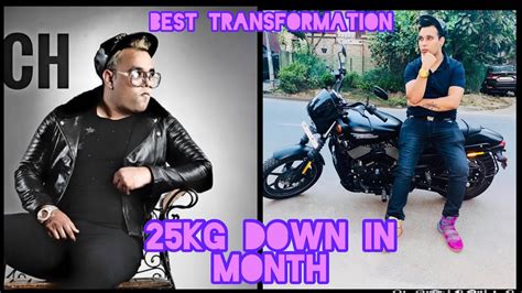 25kg Weight Loss In One Month My Transformation Tips Youtube