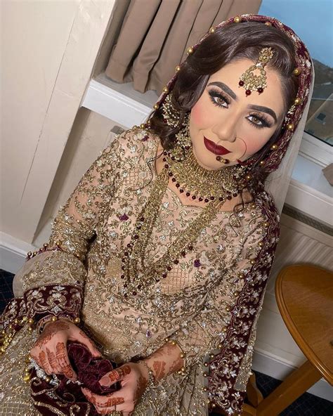 nazia nazir shared a photo on instagram “bridal glam by