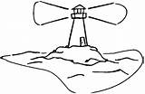 Faros Dibujar Aprende Lighthouse Utililidad Pueda Deseo Aporta sketch template