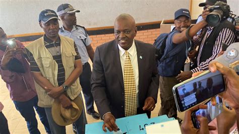 botswana election won by president despite rift with