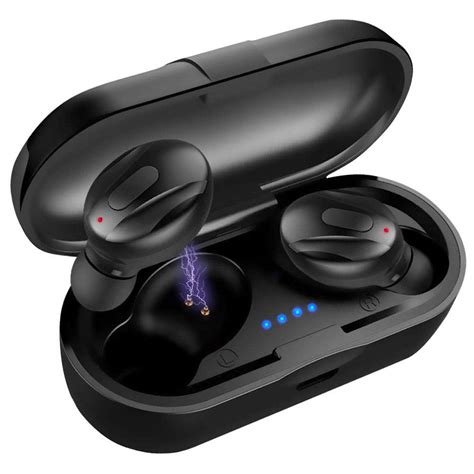 true wireless earbuds bluetooth   charging casemini hd stereo