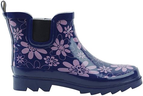 womens short ankle rain boots garden rubber walmartcom