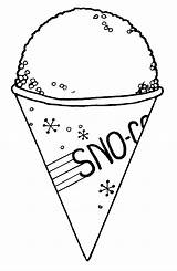 Cones Mormonshare Preschool Snocone sketch template