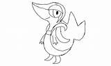 Snivy Coloring Drw sketch template