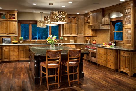 warm rustic kitchen designs     enjoy cooking