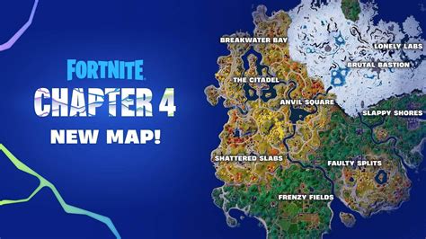 fortnite chapter  season  map full list    location