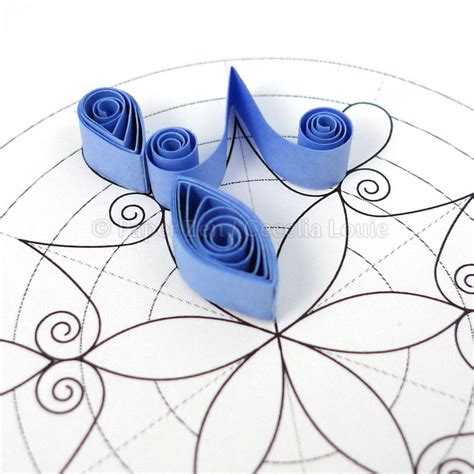 patterns printable quilling templates