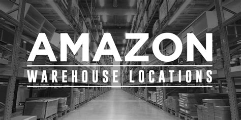 amazon fulfillment center locations seller essentials