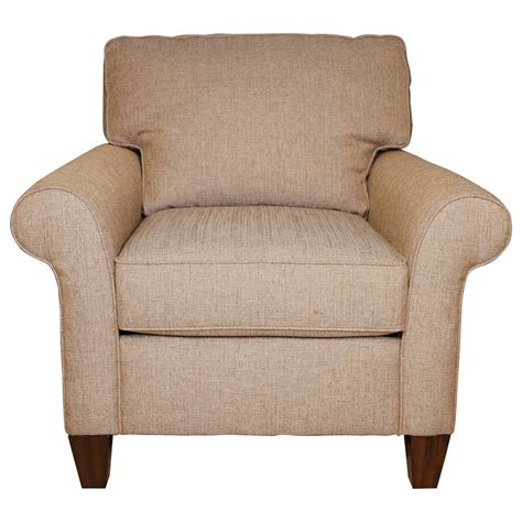 flexsteel westside casual style rolled arm chair dubois furniture