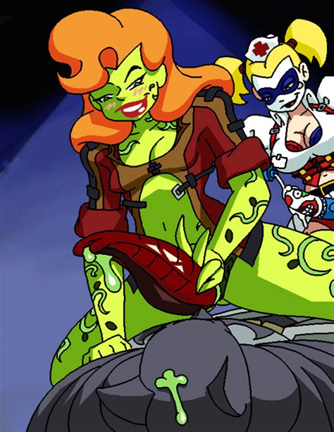 harley quinn and poison ivy lesbian sex superheroes