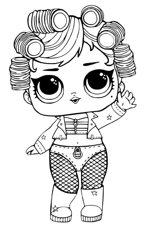 lol doll house coloring pages
